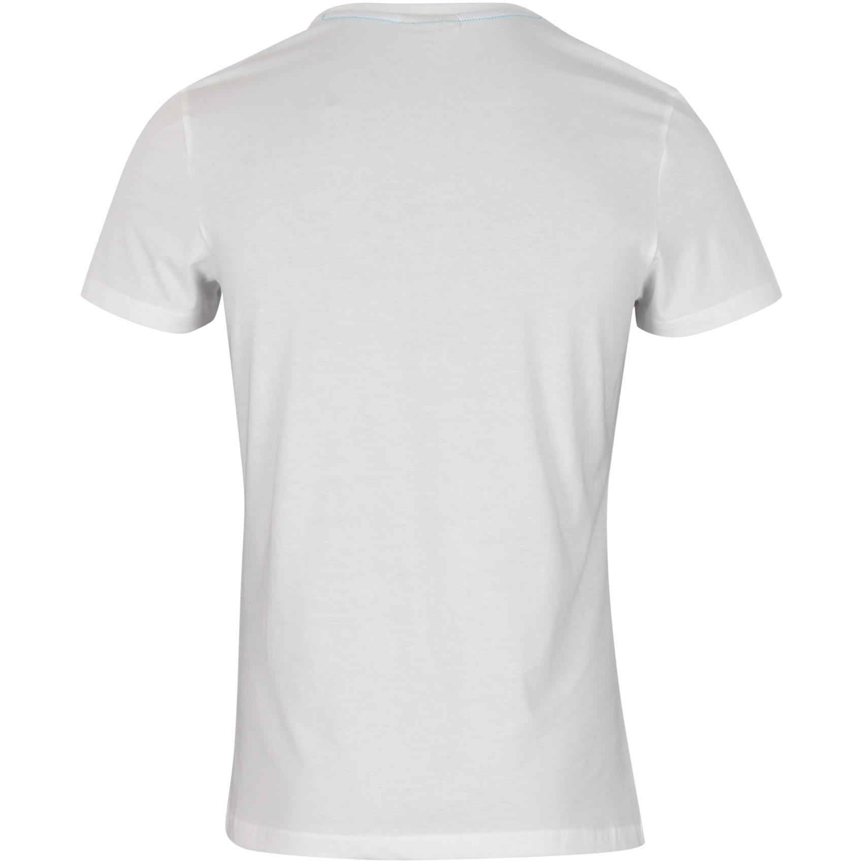 Hummel T-Shirt Hexagon - Weiß/Blau, Gr. S 