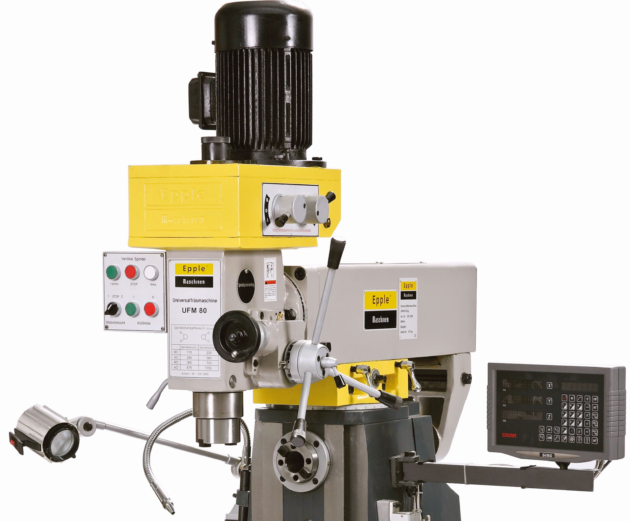 Universalfräsmaschine UFM 80 DIGI