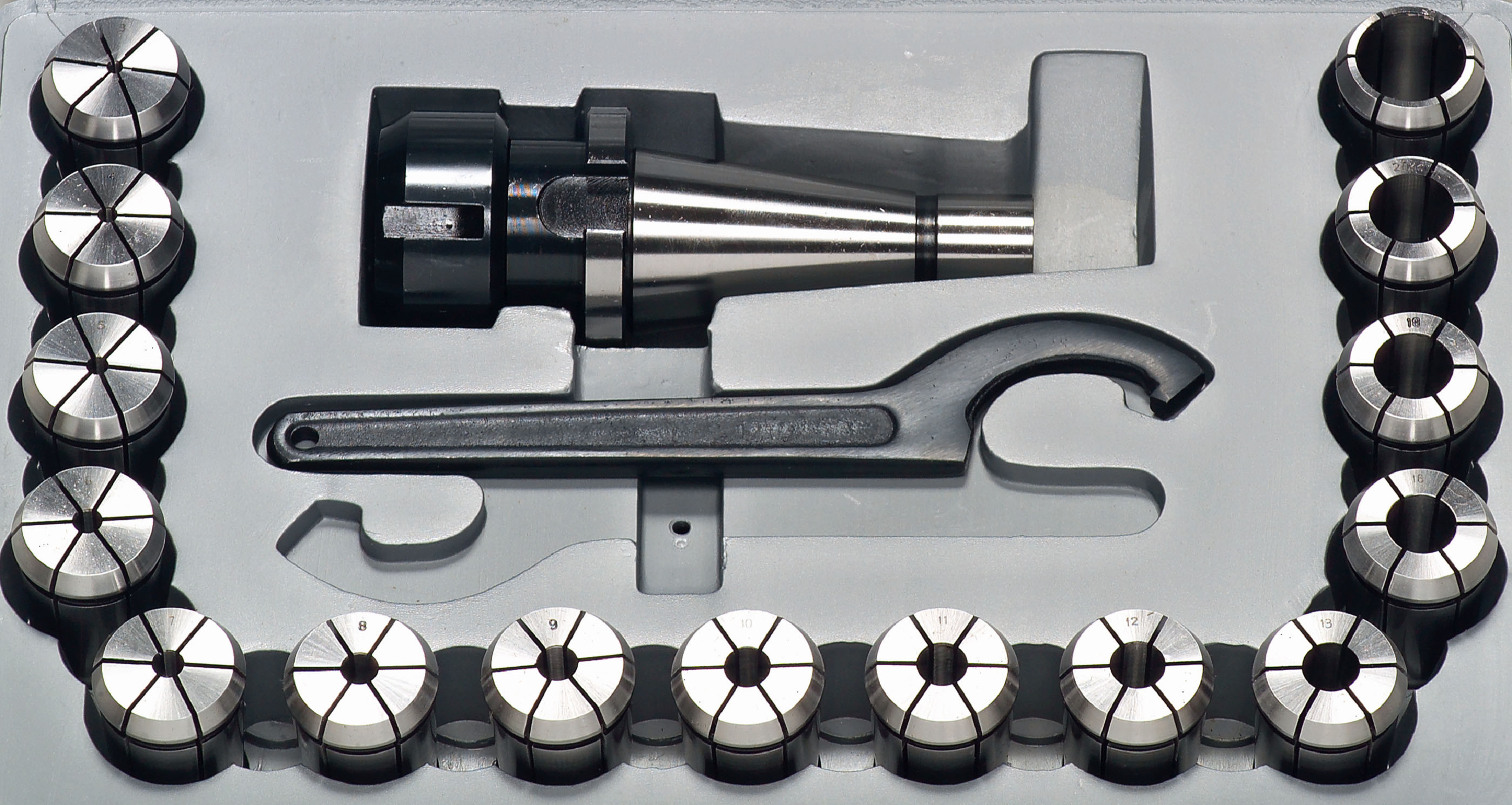Spannzangensatz ISO 40