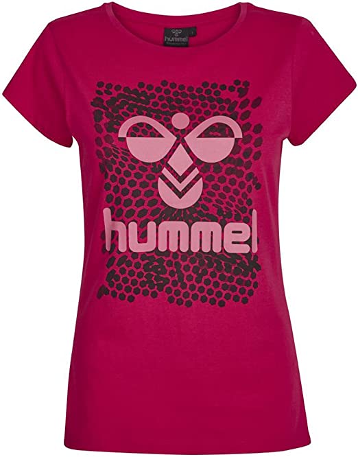 Hummel T-Shirt Hexagon - Pink, Gr. S